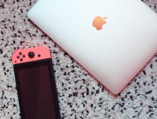 Nintendo Switch en laptop